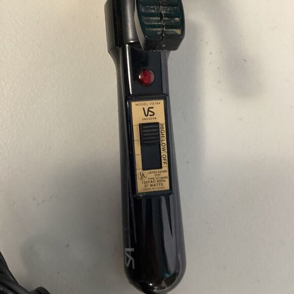 Vidal Sassoon VS184 Gold Series Professional 3 Barrel Hair Waver Crimping Iron - Picture 4 of 4